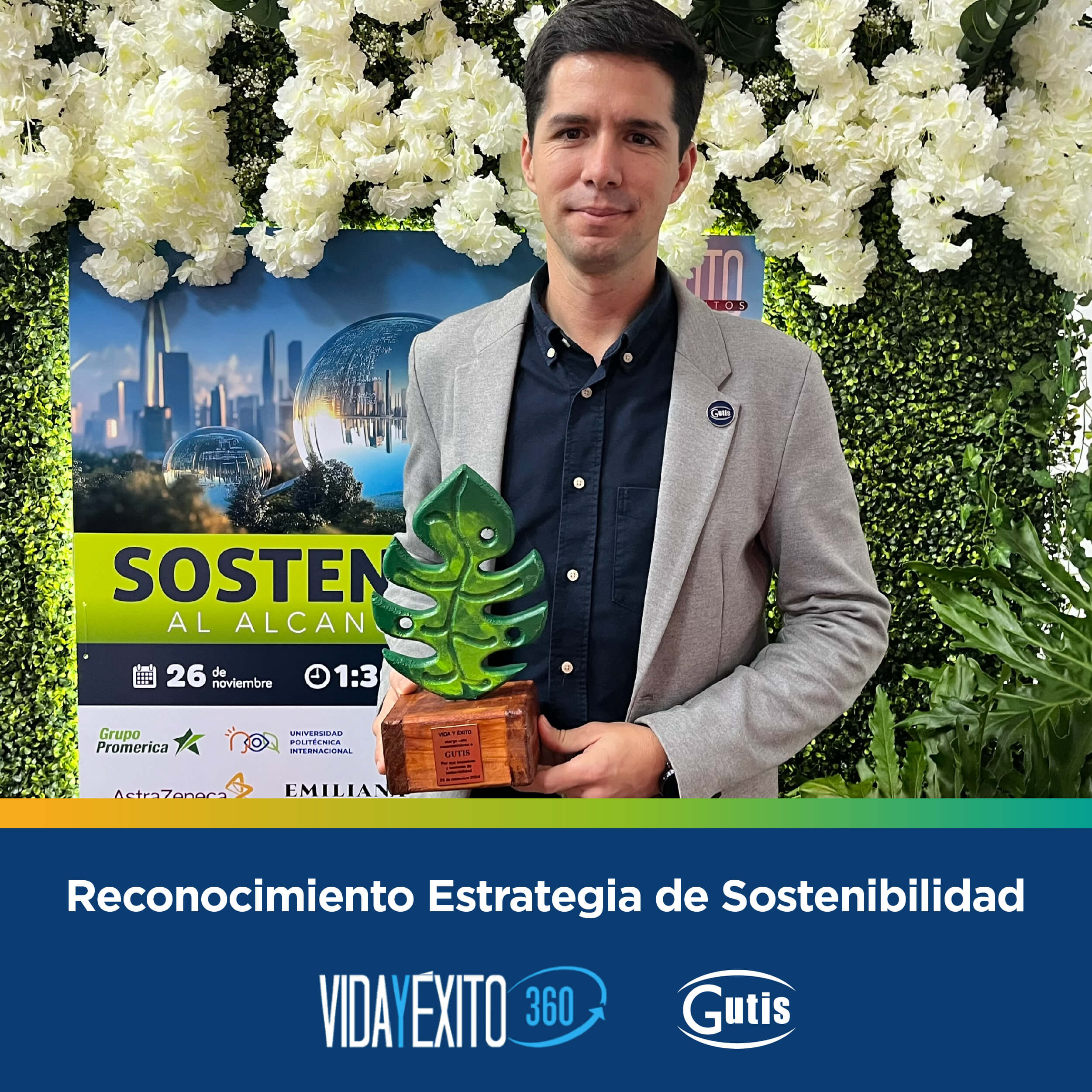 Gutis es galardonado por su estrategia en Sostenibilidad