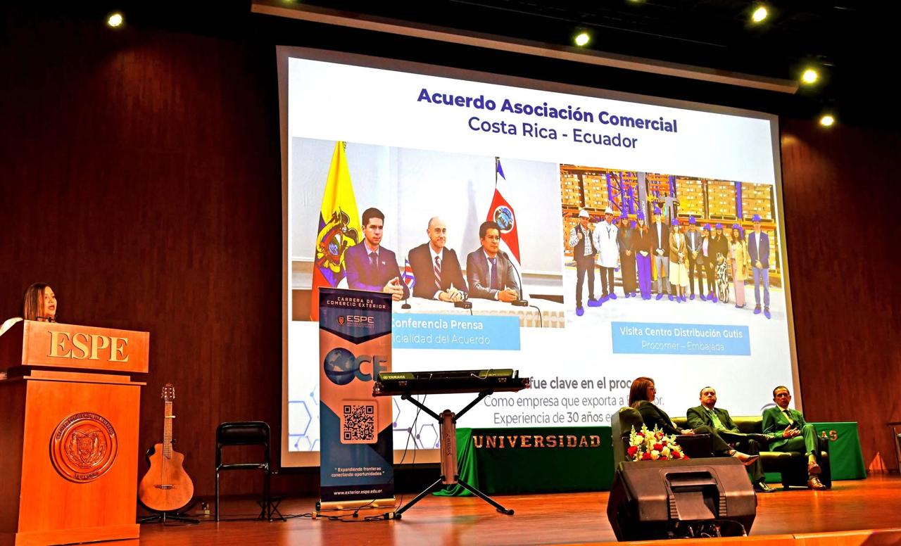 Gutis es reconocida por universidad ecuatoriana tras acuerdo comercial entre Ecuador y Costa Rica