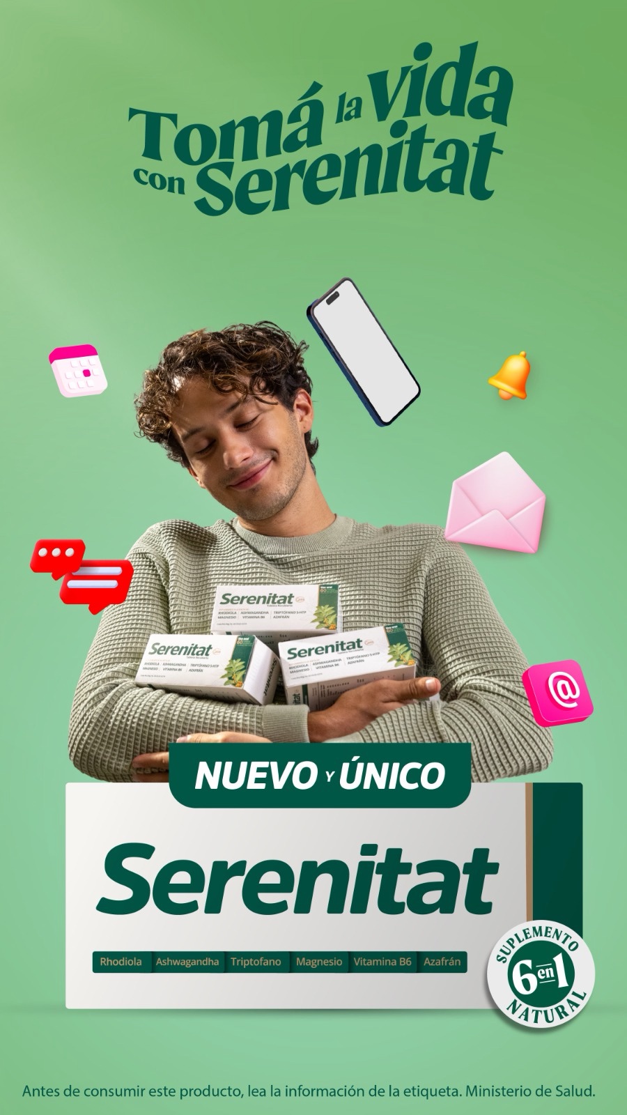Gutis lanza “Serenitat”, nuevo suplemento para el bienestar mental